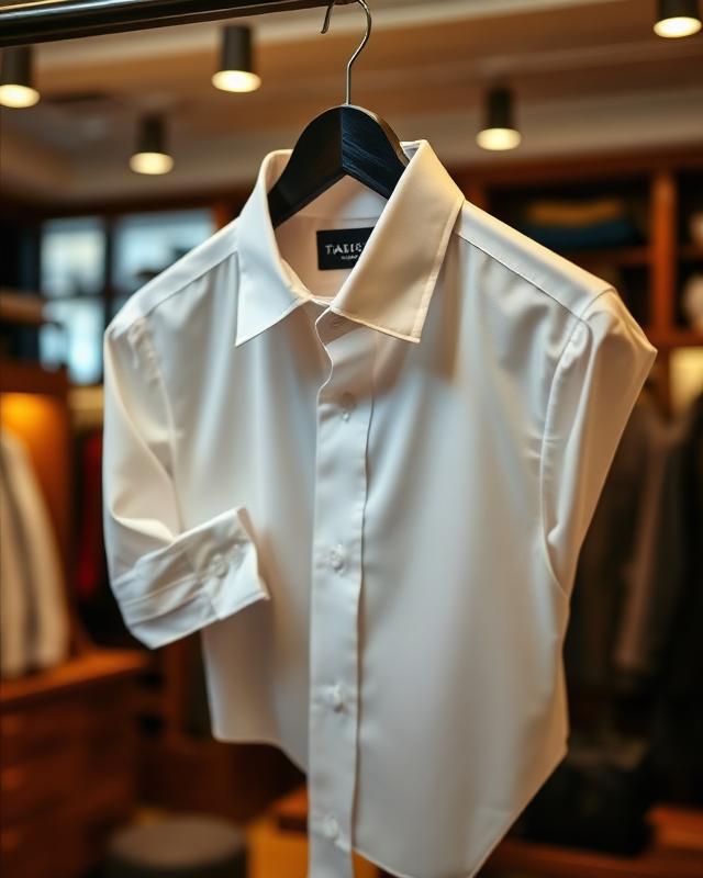 Camisa blanca formal alquiler